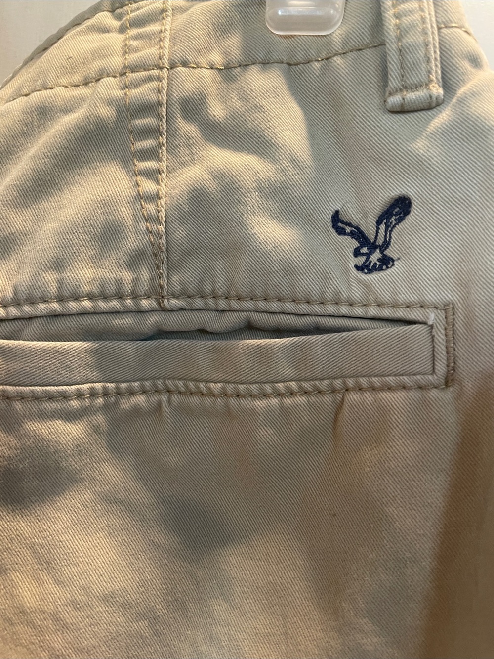 American Eagle Outfitters Classic Khaki Men’s Longboard Shorts - Tan size 28 - Picture 7 of 8